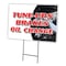 Signmission Tune Ups Brakes Oil Cha Yard & Stake outdoor plastic coroplast window, 1824 Tune Ups Brakes Oil Cha C-1824 Tune Ups Brakes Oil Cha - alternate 1